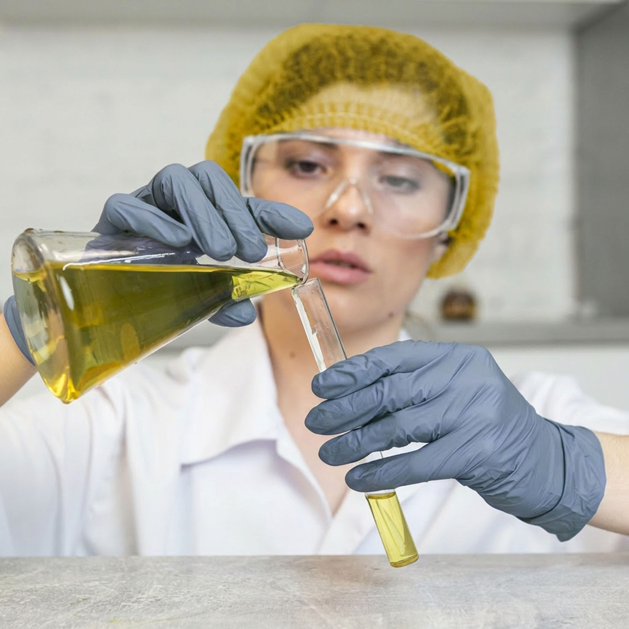 laboratoire huile hydraulique